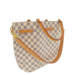 Louis Vuitton Bag Girolata White Azur Damier